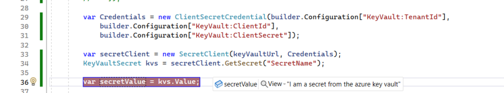 Azure Key Vault configuration in ASP.NET Core Azure Key Vault configuration,Azure Key Vault configuration in ASP.NET Core