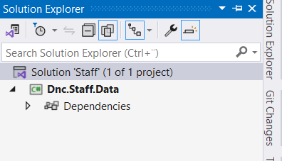 Entity Framework Code First Approach in .NET 8 creating entity framework code first solution and adding a class library project