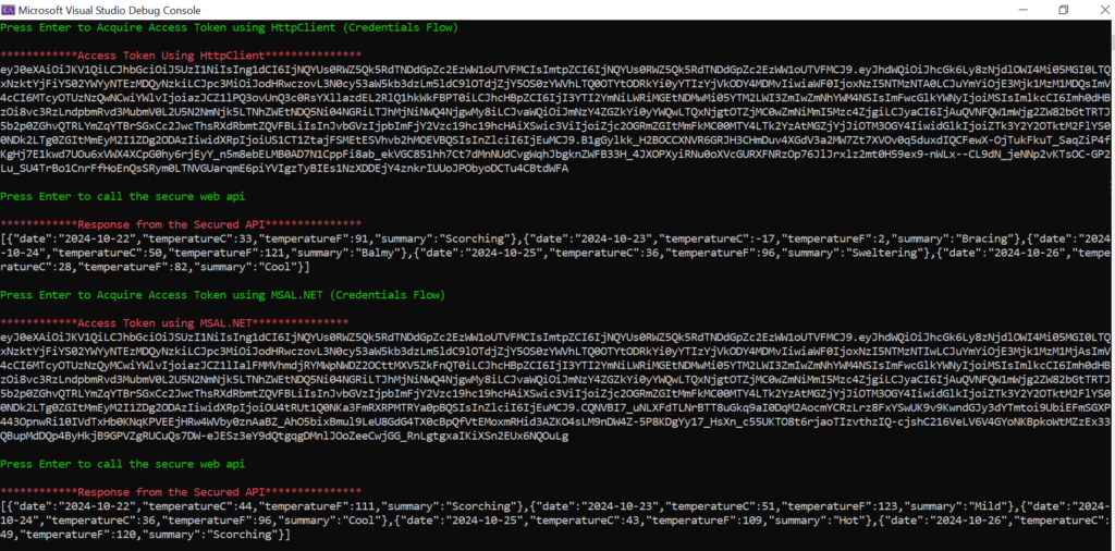 Client Credentials Flow in Entra ID Client Credentials Flow in Entra ID in action