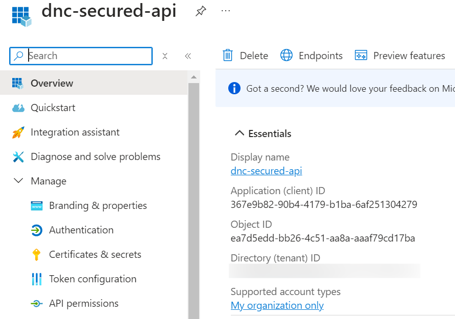 Client Credentials Flow in Entra ID registered web api in Entra Id