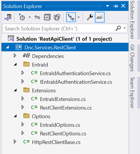 Reusable HttpClient service in ASP.NET Core Integrated with Entra ID Reusable HttpClient service in ASP.NET Core Integrated with Entra ID project