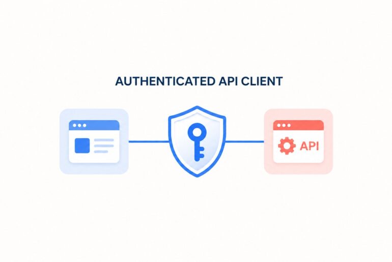 Reusable Entra-authenticated API client request pipeline in ASP.NET Core