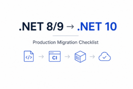 Upgrade .NET 8 and .NET 9 to .NET 10 production migration