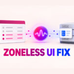 Angular zoneless template receiving an ASP.NET Core API response through signal-backed state