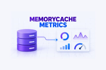 .NET 11 MemoryCache metrics dashboard showing cache hits, misses, evictions, and entries