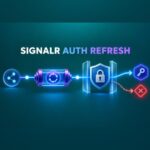 .NET 11 SignalR authentication refresh flow rotating a token through an identity security checkpoint