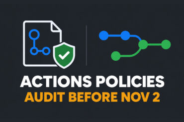 GitHub Actions workflow execution protections audit with a policy shield and protected workflow branches