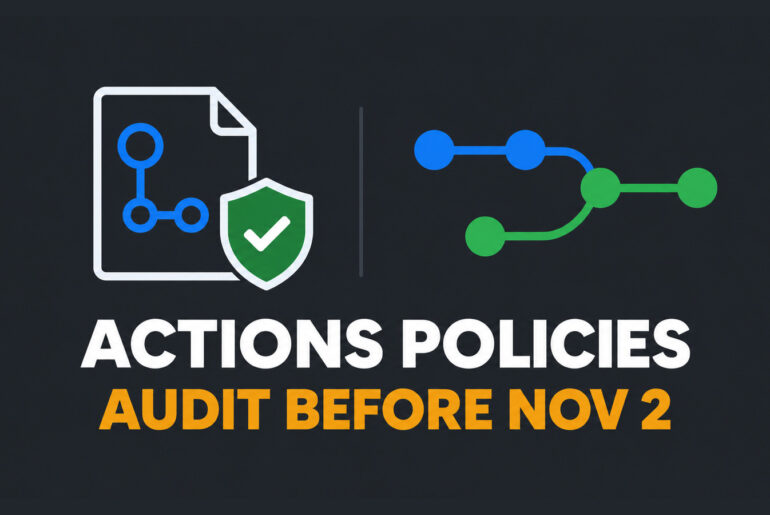 GitHub Actions workflow execution protections audit with a policy shield and protected workflow branches